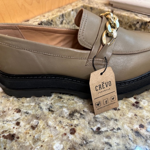 CREVO Francine Platform Loafer 10M, TAUPE - Picture 6 of 11
